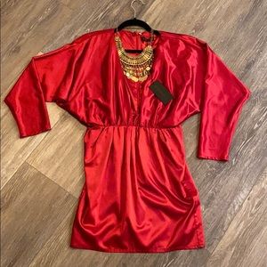 Sheri Bodell red dress